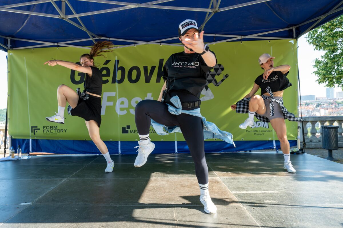 Hana Švecová Grébovka Fit festival